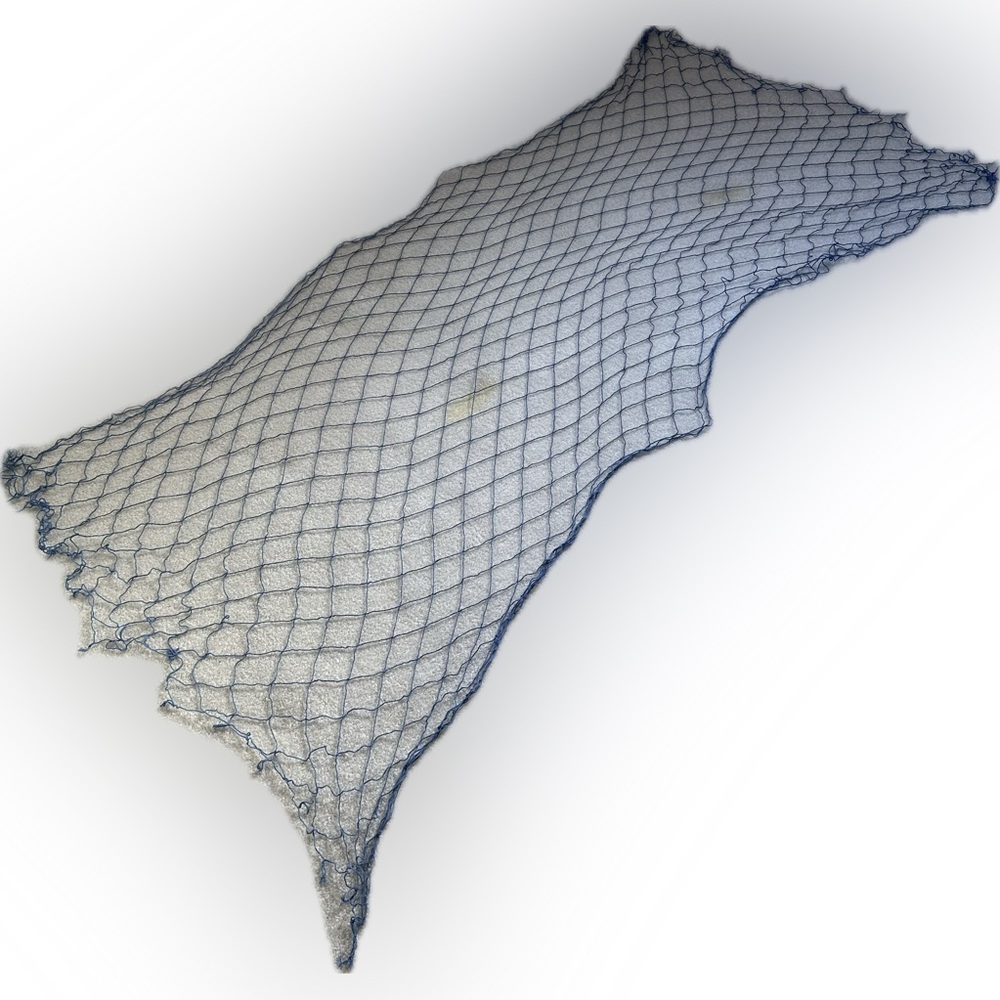 NAVY ROYAL BLUE FISH NET DECOR HAWAIIAN LUAU POOL PARTY PLUSH DISPLAY FISH NET